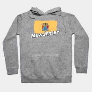 New Jersey flag Hoodie